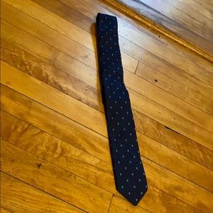 Men’s JCrew Navy Patterned Tie